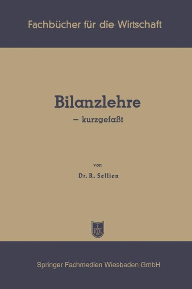Bilanzlehre - kurzgefaßt
