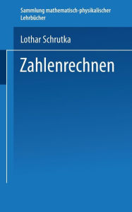 Title: Zahlenrechnen, Author: Dr. Lothar Schrutka