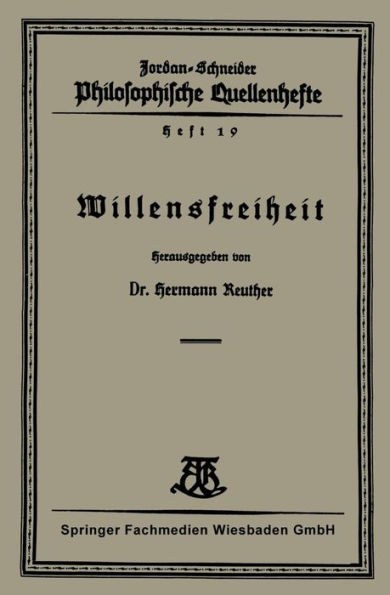 Willensfreiheit