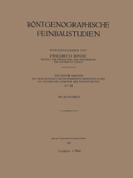 Title: Röntgenographische Feinbaustudien, Author: Friedrich Rinne