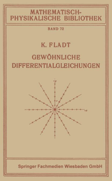 Gewöhnliche Differentialgleichungen