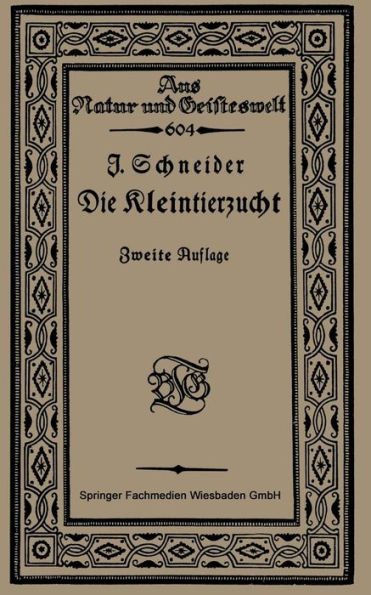 Die Kleintierzucht