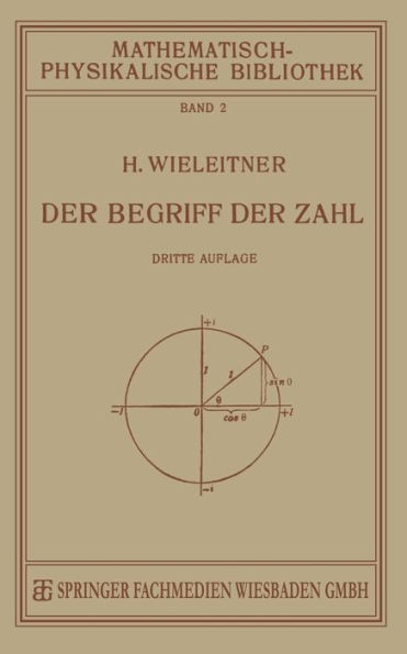 Der Begriff der Zahl in Seiner Logischen und Historischen Entwicklung