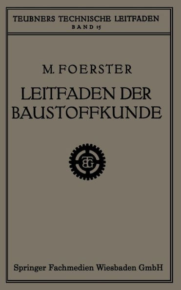 Leitfaden der Baustoffkunde