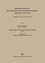 Title: Untersuchungen an einigen Problemen des Tiefziehens II. Teil, Author: H. Beisswänger