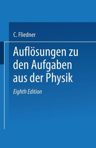 Auflösungen zu den Aufgaben aus der Physik