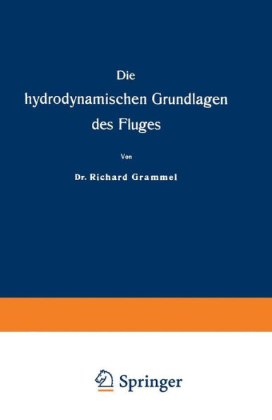 Die hydrodynamischen Grundlagen des Fluges