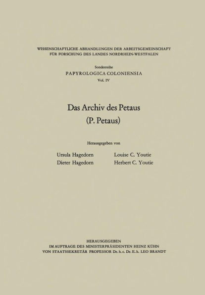 Das Archiv des Petaus: (P. Petaus)