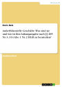 Außerbilanzielle Geschäfte. Was sind sie und wie ist ihre Anhangangabe nach §§ 285 Nr. 3, 314 Abs. 1 Nr. 2 HGB zu beurteilen?