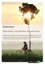 Title: Mein Leben und Arbeiten in Indonesien: Wie definiert sich Kultur, wofür Kulturdimensionen hilfreich sind, über den Umgang mit einem Kulturschock, meiner eigenen Ambiguitätstoleranz und warum nicht jedermann interkulturell kompetent ist, Author: Daniela Boxler