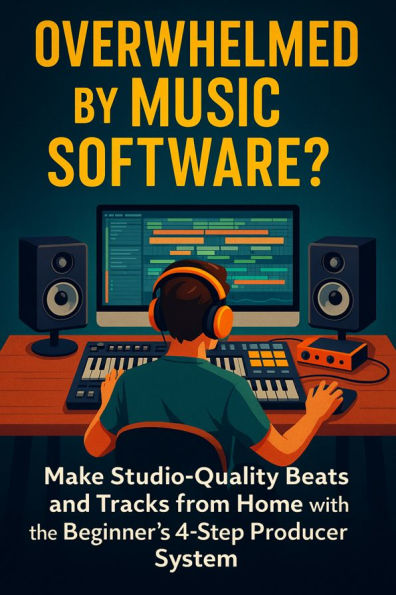 Overwhelmed by Music Software? Make Studio-Quality Beats and Tracks from Home with the Beginner's 4-Step Producer System