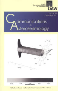 Title: Communications in Asteroseismology Volume 163, 2011, Author: Michael Berger