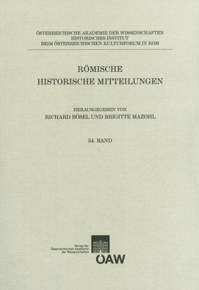 Romische Historische Mitteilungen 54