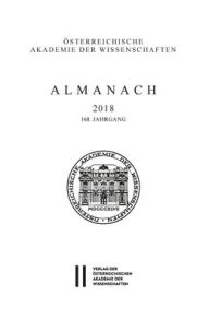 Title: Almanach der Akademie der Wissenschaften / Almanach 168. Jahrgang 2018, Author: Austrian Academy of Sciences Press