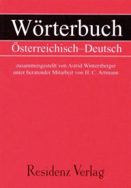 Title: Wörterbuch Österreichisch - Deutsch, Author: H.C Artmann