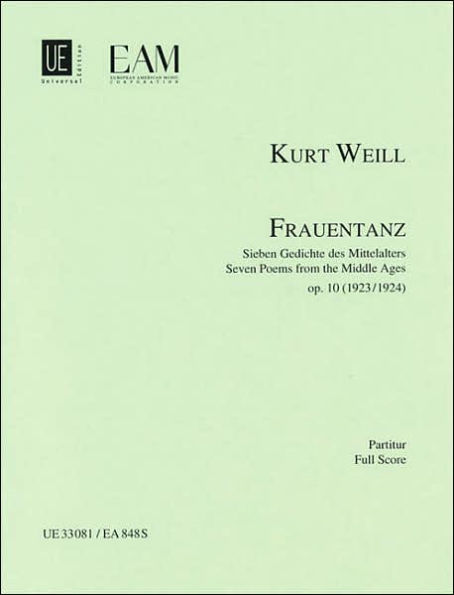 Frauentanz, Op. 10: Seven Poems from the Middle Ages