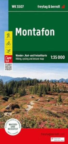 Montafon Hiking, Cycling & Leisure Map