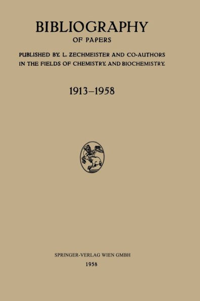 Bibliography of Papers: 1913-1958