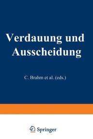 Title: Verdauung und Ausscheidung, Author: C. Brahm