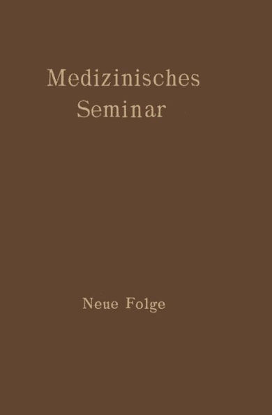 Medizinisches Seminar: Neue Folge