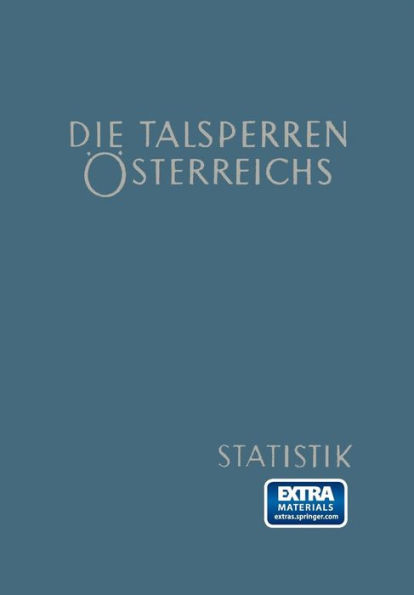 Die Talsperren Österreichs: Statistik 1961