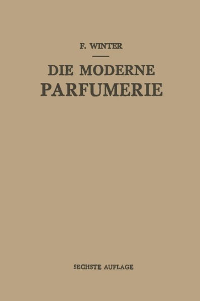 Die Moderne Parfumerie