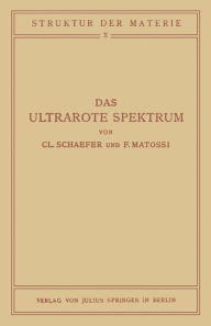 Title: Das Ultrarote Spektrum, Author: NA Schaefer