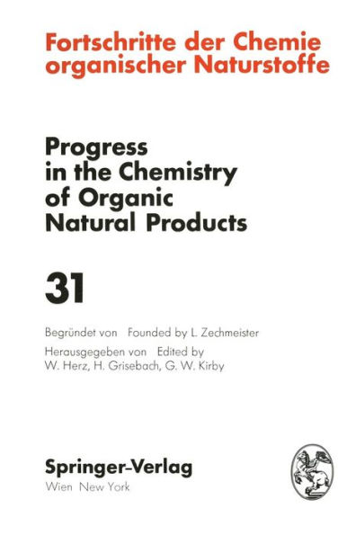 Fortschritte der Chemie Organischer Naturstoffe / Progress the Chemistry of Organic Natural Products