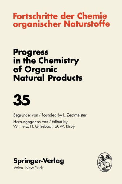 Fortschritte der Chemie organischer Naturstoffe / Progress in the Chemistry of Organic Natural Products