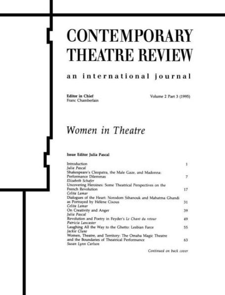 Women in Theatre 2#3 / Edition 1