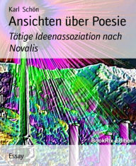 Title: Ansichten über Poesie: Tätige Ideenassoziation nach Novalis, Author: Karl Schön