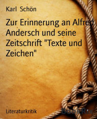 Title: Zur Erinnerung an Alfred Andersch und seine Zeitschrift 