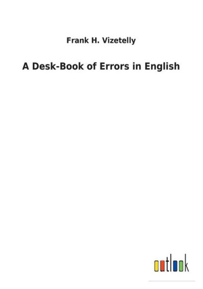 A Desk-Book of Errors English