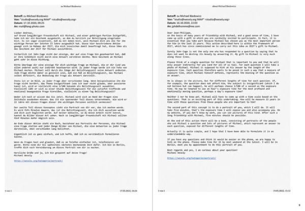 Michael Wesely & Michael Biedowicz: My Journey through Die Zeit: 1997-2020