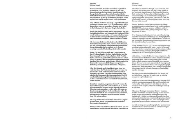 Michael Wesely & Michael Biedowicz: My Journey through Die Zeit: 1997-2020