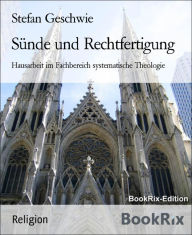 Title: Sünde und Rechtfertigung: Hausarbeit im Fachbereich systematische Theologie, Author: Stefan Geschwie