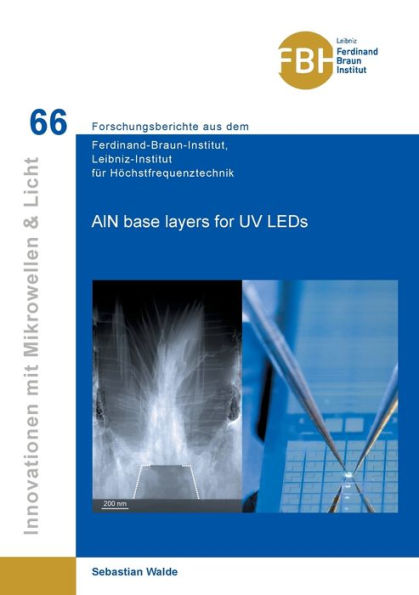 AlN base layers for UV LEDs