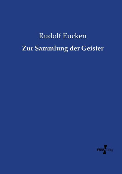 Zur Sammlung der Geister