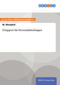 Title: E-Support für Personalabteilungen, Author: M. Westphal
