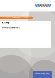 Title: Produktpiraterie, Author: E. Krug