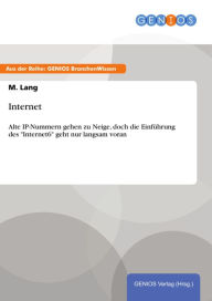 Title: Internet: Alte IP-Nummern gehen zu Neige, doch die Einführung des 'Internet6' geht nur langsam voran, Author: M. Lang