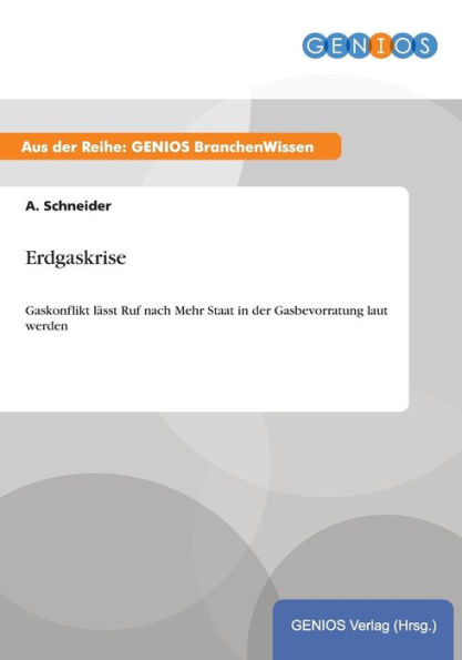 Erdgaskrise: Gaskonflikt lässt Ruf nach Mehr Staat der Gasbevorratung laut werden