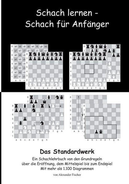 Schach lernen - Schach für Anfänger - Das Standardwerk: Ein Schachlehrbuch von den Grundregeln über die Eröffnung, dem Mittelspiel bis zum Endspiel Mit mehr als 1.000 Diagrammen