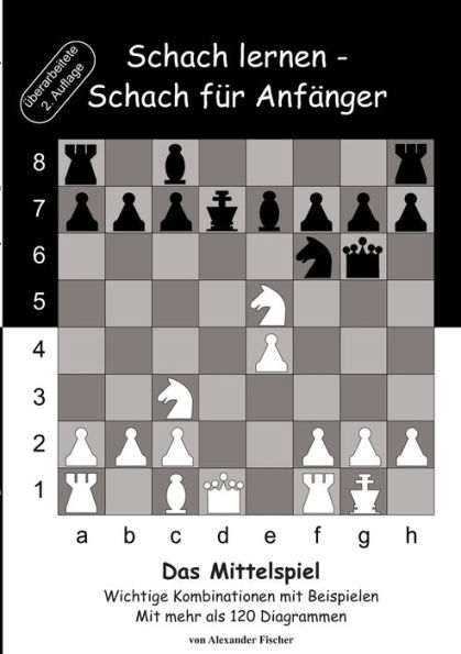 Schach lernen - Schach für Anfänger - Das Mittelspiel: Wichtige Kombinationen mit Beispielen