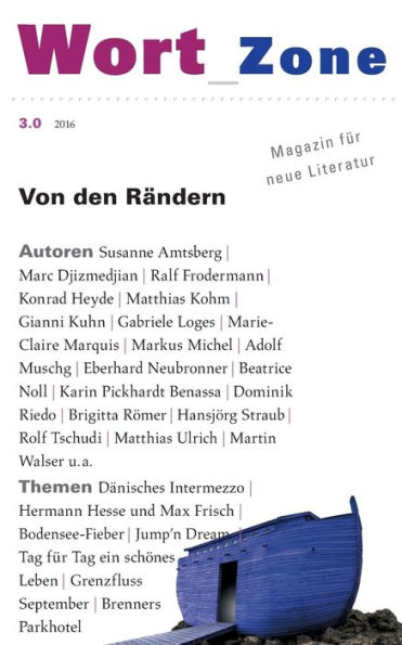 Wort_Zone 3.0: Von den RÃ¯Â¿Â½ndern