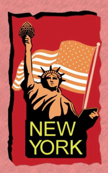 New York: Notebook; Notizbuch; Einschreibbuch, notepad, Geschenkbuch, tablet, Tagebuch, scratch pad, pad, gift booklet,