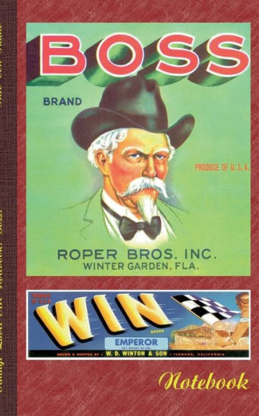 Vintage Label Art Notebook: Boss! (Notizbuch): Notizbuch, Notebook, Einschreibbuch, Tagebuch, Diary, Notes, Buch fÃ¯Â¿Â½r Notizen im praktischen Pocketformat, Business, Manager, Arbeit, Bestseller, Antik Label Cover