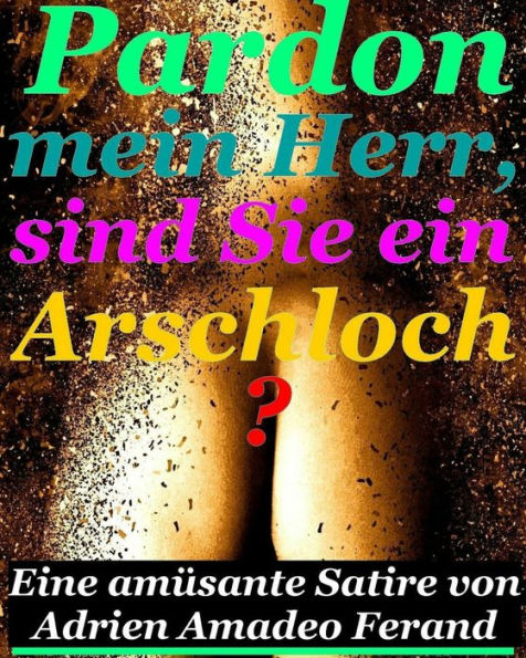 Pardon mein Herr, sind Sie ein Arschloch?: Eine amüsante Satire