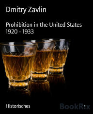 Title: Prohibition in the United States 1920 - 1933, Author: Dmitry Zavlin