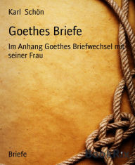 Title: Goethes Briefe: Im Anhang Goethes Briefwechsel mit seiner Frau, Author: Karl Schön